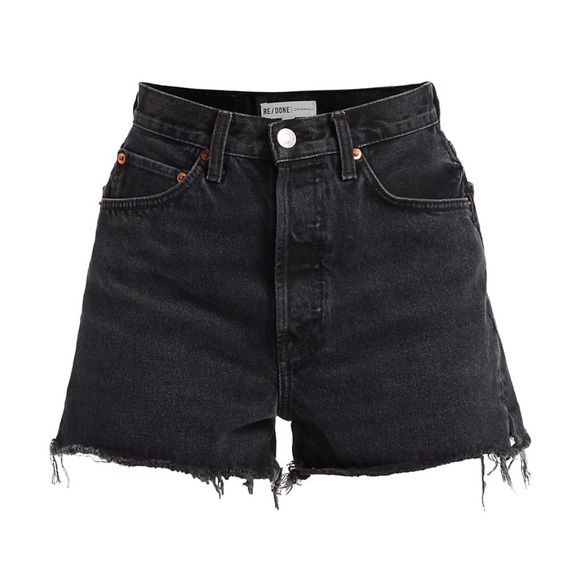 Re/Done Pants - Re/Done 50’s cutoff shorts in black size 26